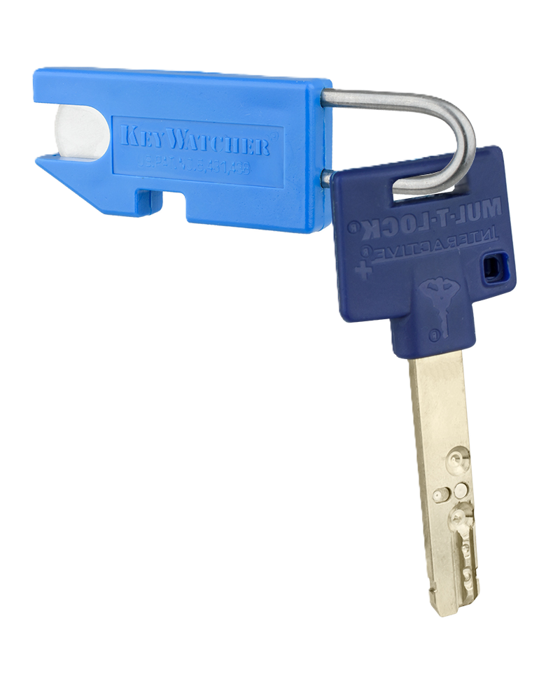 Домашні ключі 6 brelok morse watchmans ki 8100 tamper proof dlya klyuchiv plastikoviy blue